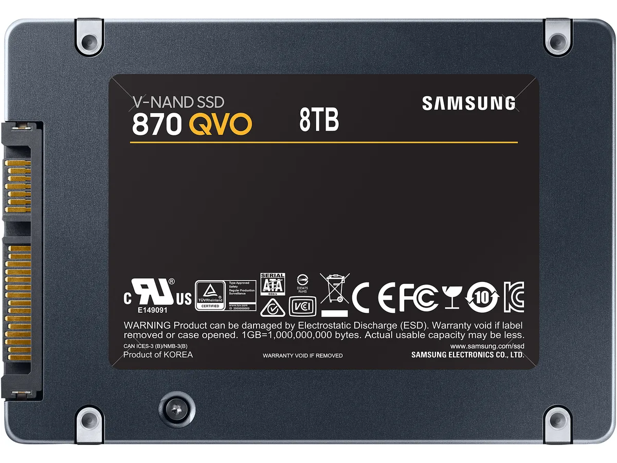 SAMSUNG SAMSUNG 870 QVO 8TB 2.5" SATA internal SSD — product photo