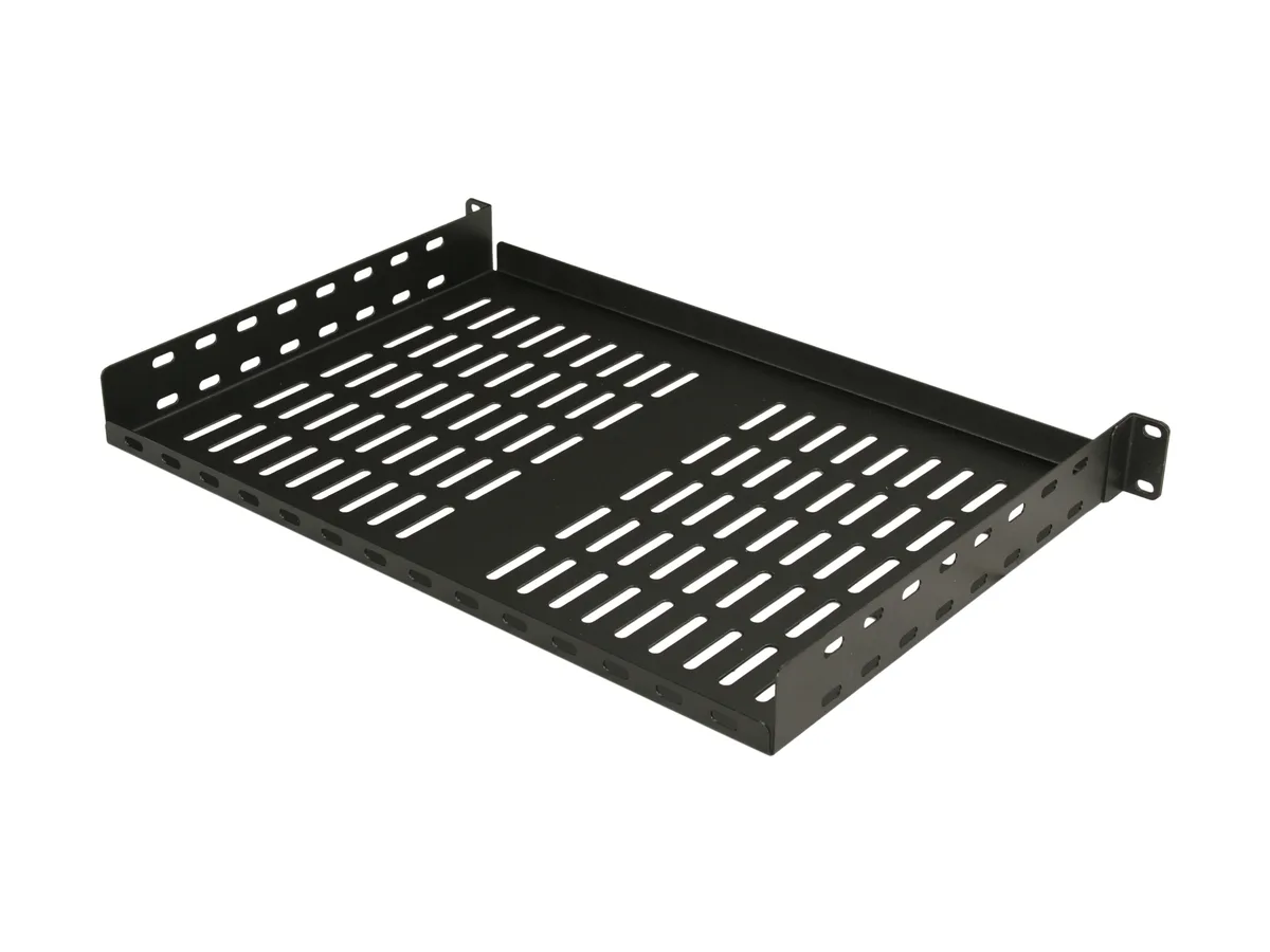 Tripp Lite Tripp Lite SRSHELF2P1U 1U cantilever fixed shelf 12 in 305 mm 40 lb 18 kg server accessory — product photo