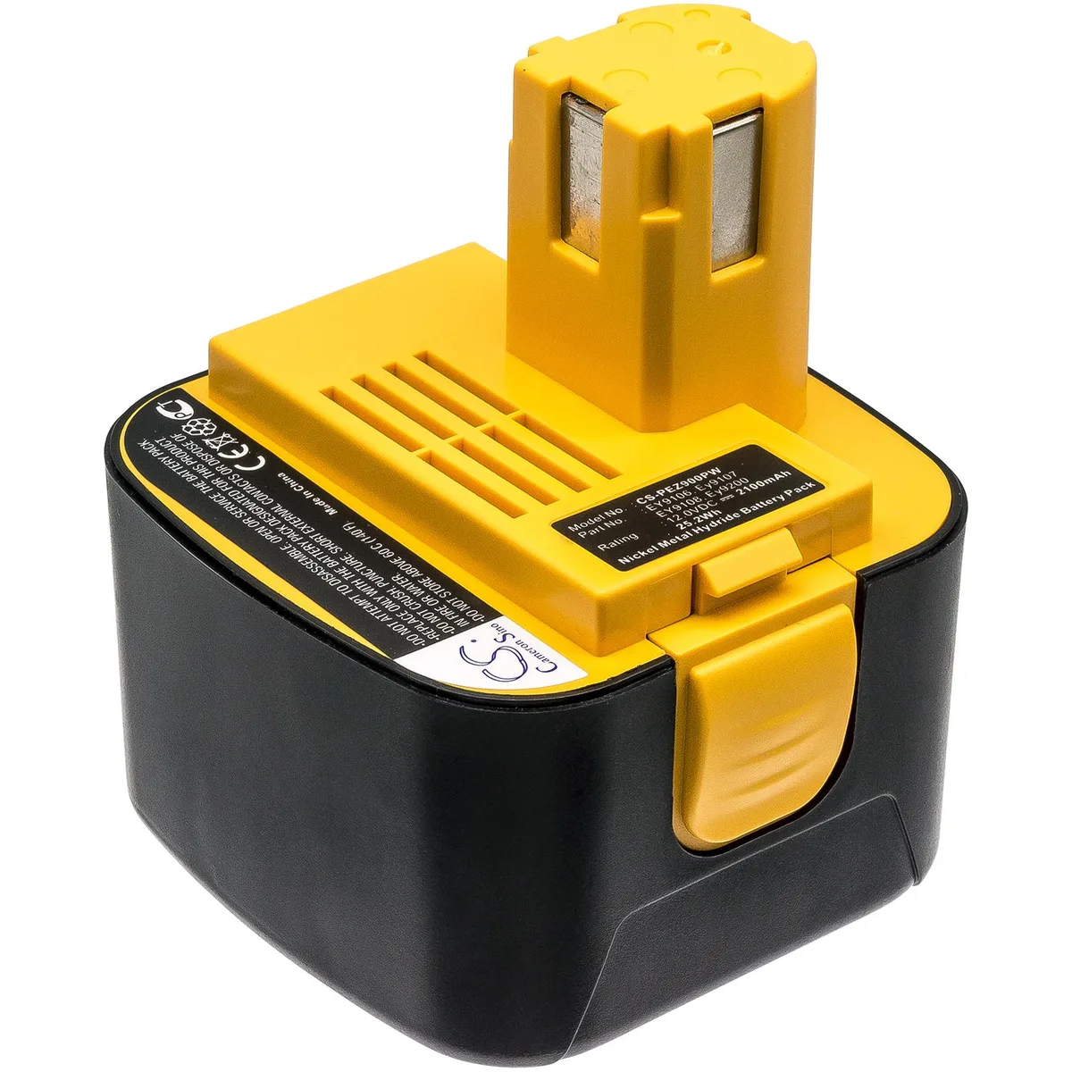 Cameron &amp; Co Cameron &amp; Co DS-CS-PEZ900PW battery Ni-MH 12.0V 2.1Ah black — product photo