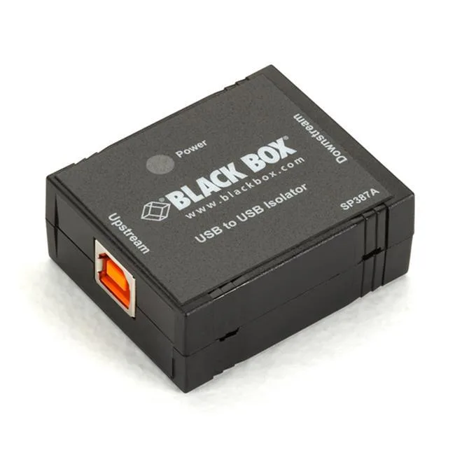 Black Box Corporation Black Box Corporation SP387A 1 Port USB to USB Isolator (4Kv) wired accessory — product photo