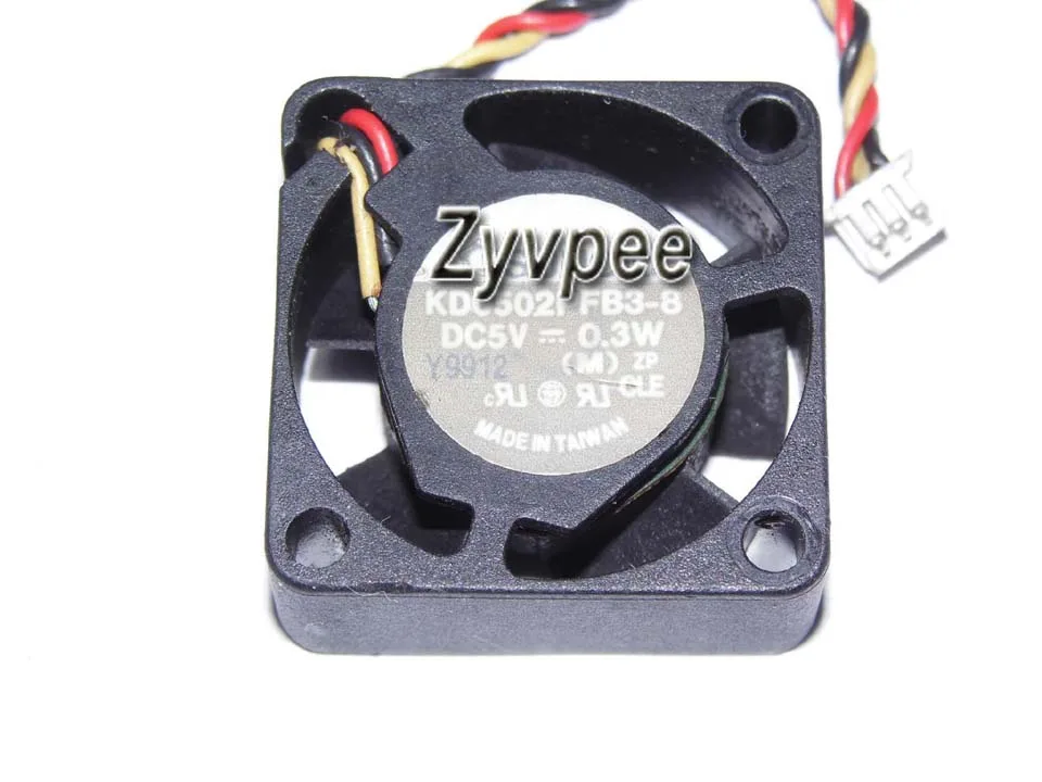 Zyvpee Zyvpee KD0502PFB3-8 25mm 3-pin case fan — product photo