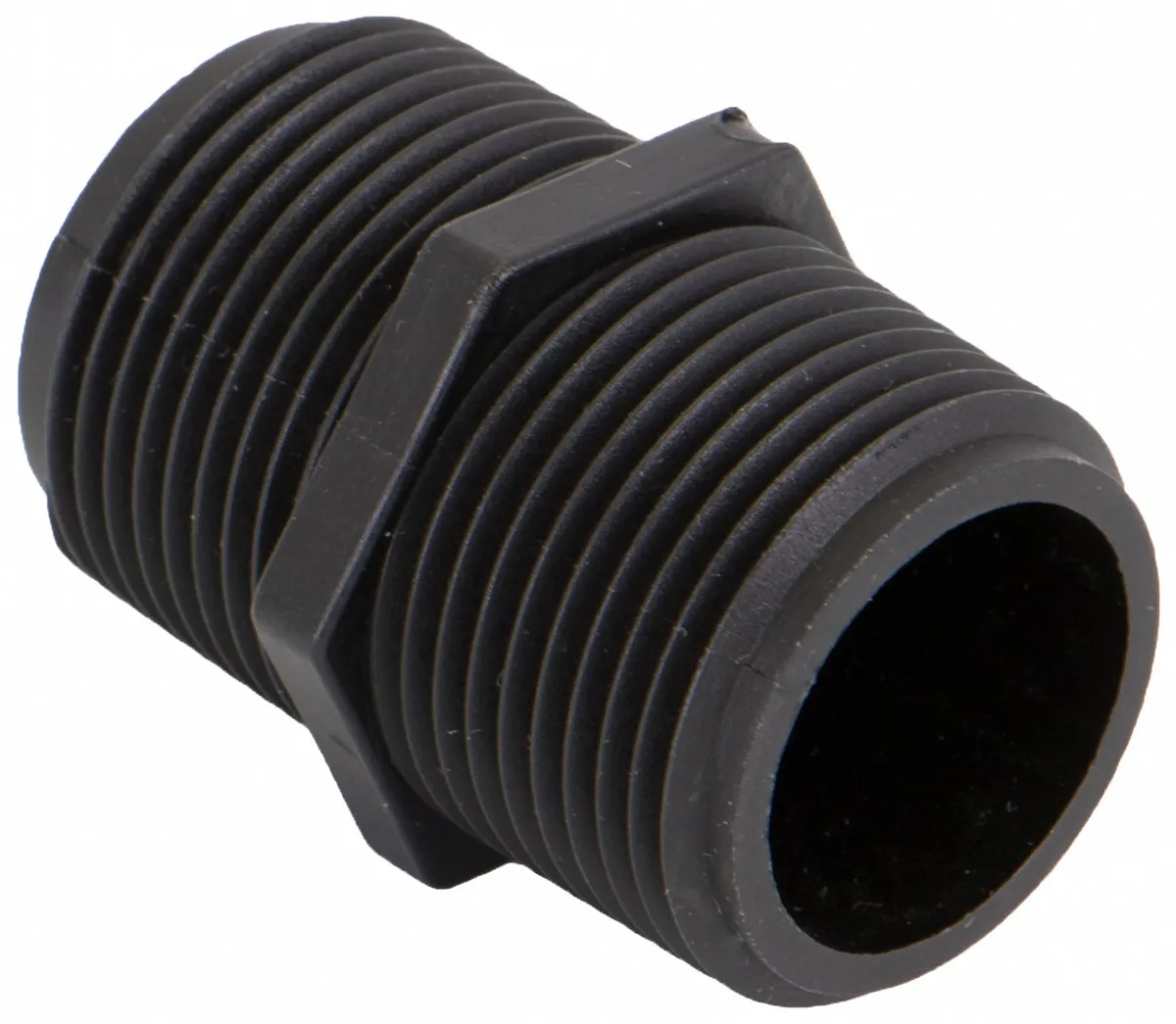Banjo Banjo NIP100-SH Hex Nipple Polypropylene 1" Schedule 80 300 psi — product photo