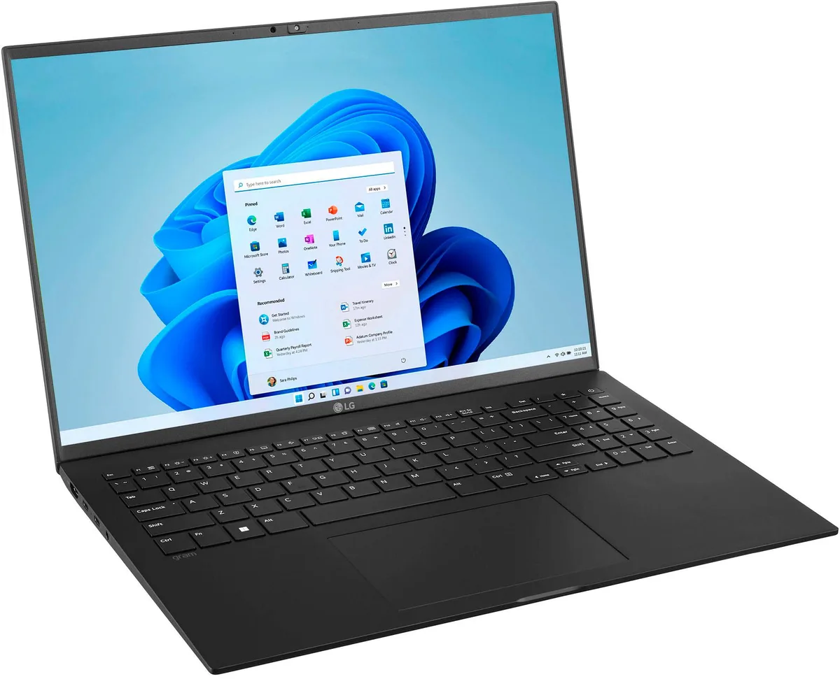 LG Electronics LG Electronics gram 16 16Z90Q-K.AAB8U1 12th Gen Core i7 16GB 1TB NVMe laptop — product photo