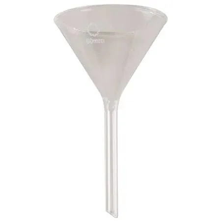 Value Brand Value Brand 100 mm Rim 100 mm Stem Glass Funnel PK12 — product photo