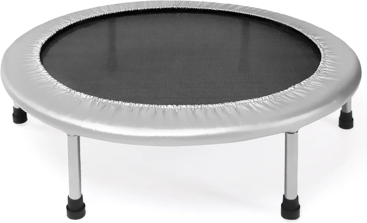 TAURKENAM TAURKENAM 36-inch Folding Trampoline Black 30 bands 250 lb — product photo