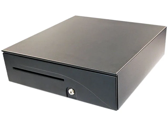 APG Cash Drawer APG Cash Drawer T554B-BL1616 Series 100 Black 4.90 x 16.00 x 16.80 in cash handling — product photo