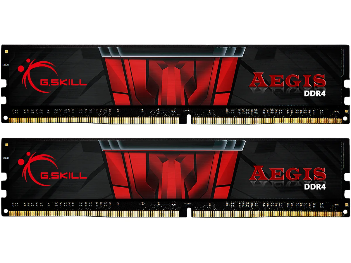 G.SKILL G.SKILL Aegis 32GB DDR4 3200 CL16 2x16GB desktop RAM F4-3200C16D-32GIS — product photo