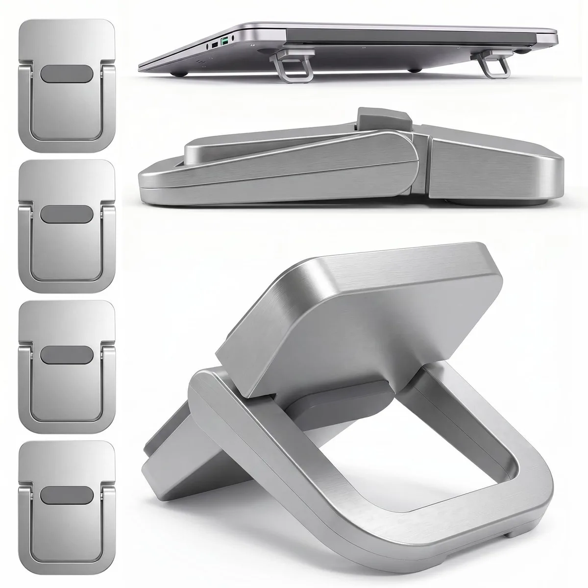 WJIAAA 5228RIMK9135 4PCS Foldable ABS Stand Silver — product photo