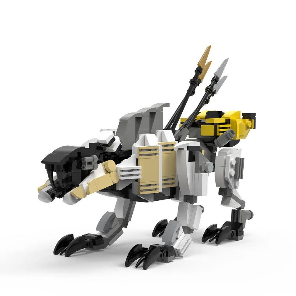 ZITIANYOUBUILD ZITIANYOUBUILD Sawtooth Machine Game Monster Model 464 Pieces MOC — product photo