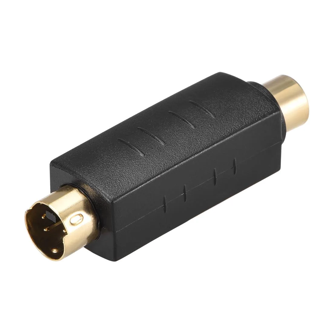 Unique-Bargains Unique-Bargains RCA Female to S-Video 4 Terminal Male Audio Video Converter Black — product photo