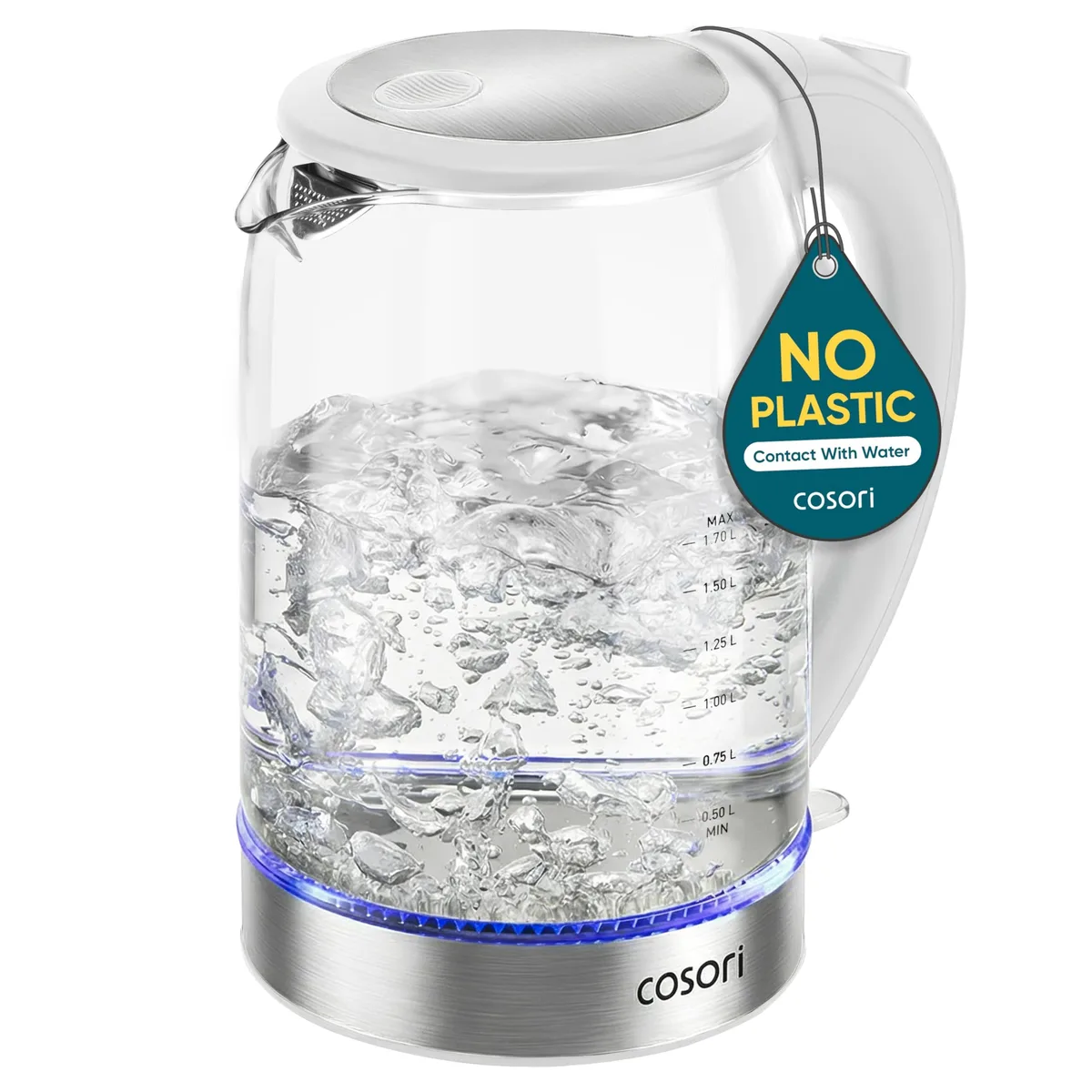  Cosori CGK-G173-WUS Electric Kettle 1.7L White — product photo