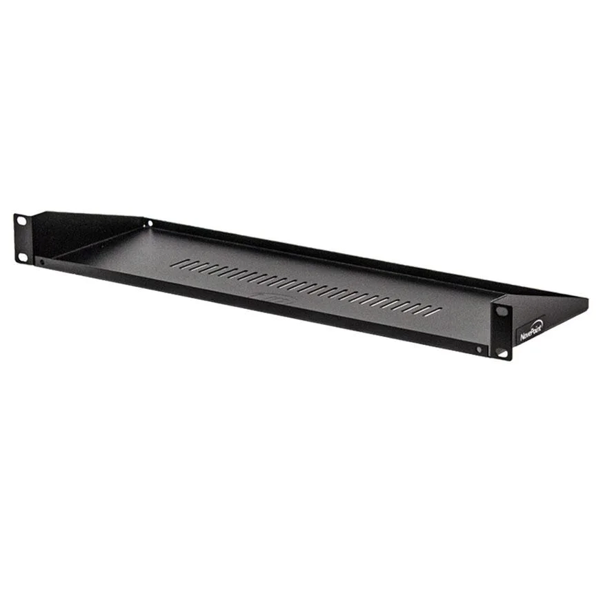NavePoint NavePoint 19" 1U Keyboard Shelf 150mm Deep Black — product photo