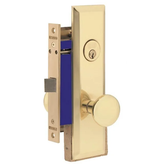Marks USA Marks USA 114DW/3 Polished Brass Mortise Door Lock — product photo