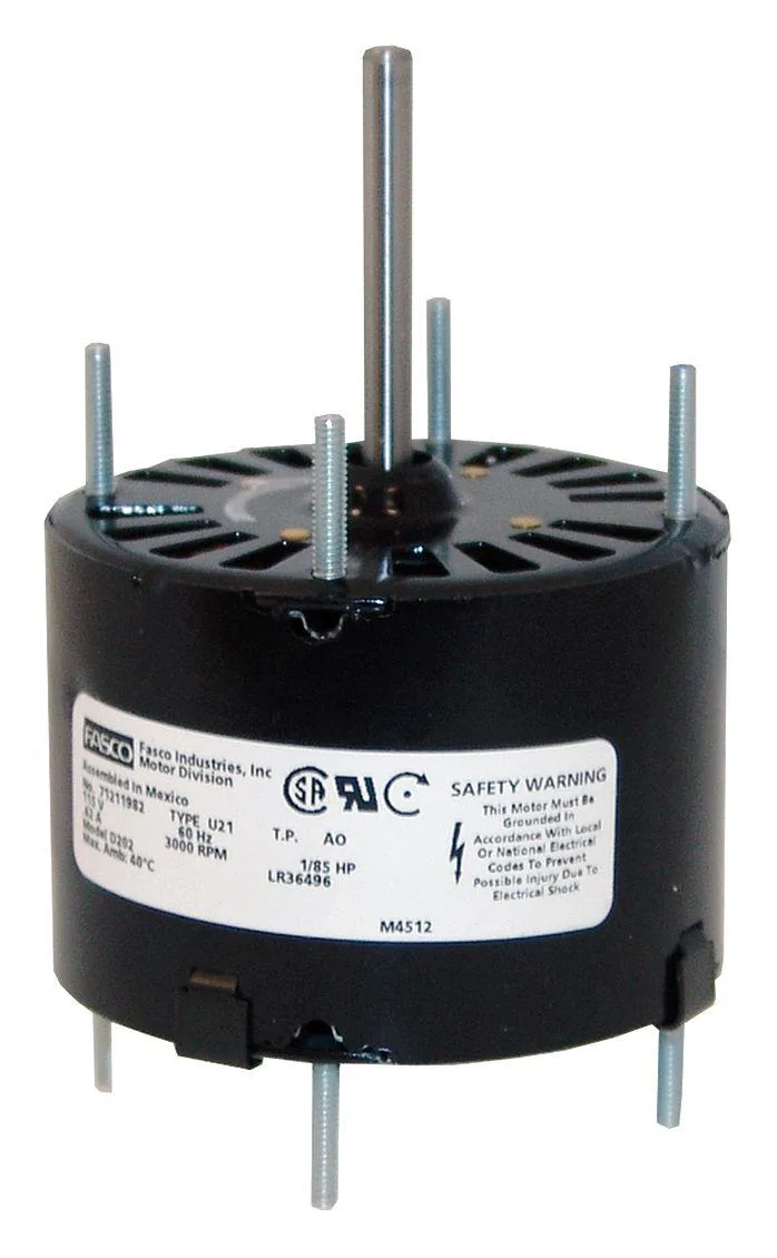 FASCO FASCO D188 HVAC Motor 1/20 HP 1500 RPM 230V 3.3 Frame — product photo