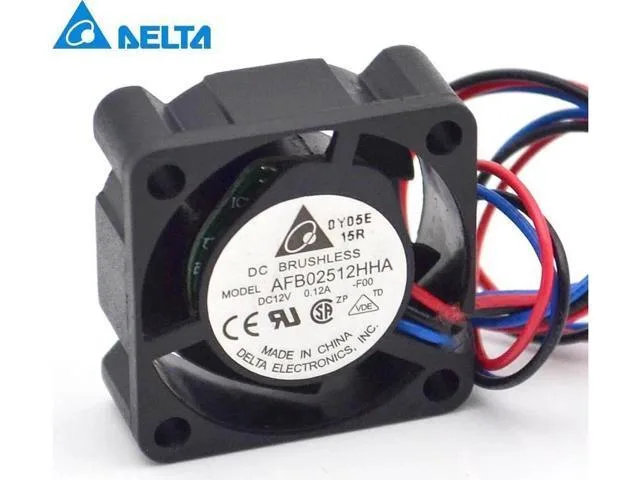 TSUJ TSUJ AFB02512HHA 2.5CM 12V 0.12A fan 25x25x10mm — product photo