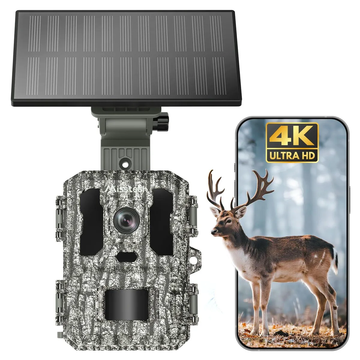  Misstech SV-TCYW 4K Solar Trail Camera 0.1s 64MP 8GB IP66 — product photo