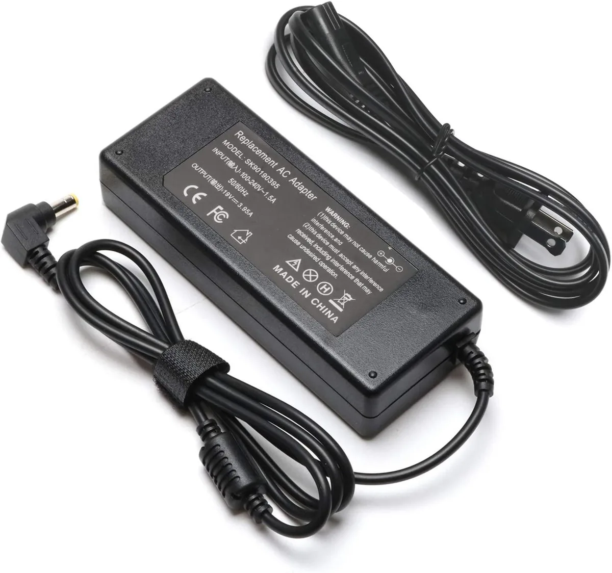 myVolts myVolts 19V 3.95A 75W AC Adapter for Toshiba Satellite — product photo