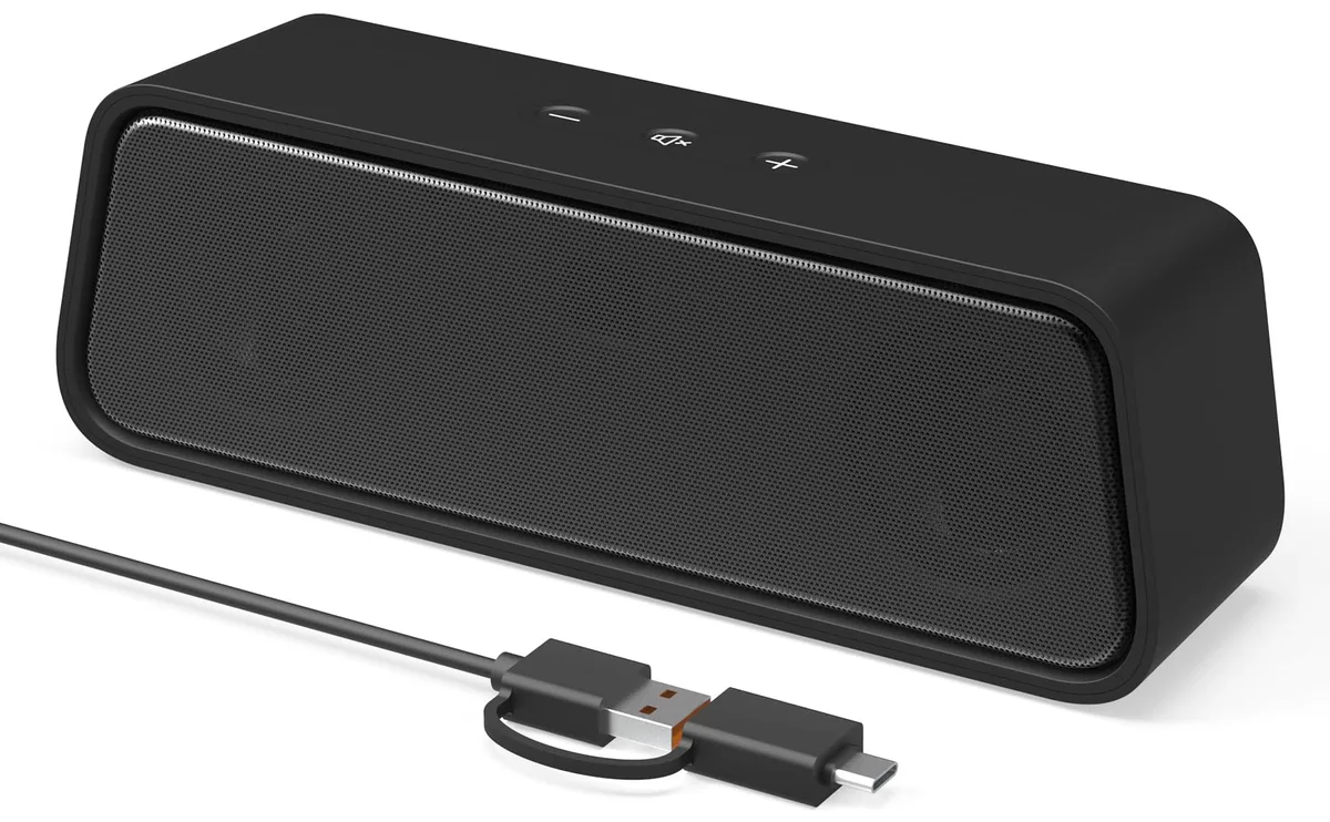  XKX XKX126 2.0 speaker 10 W black USB-C adapter — product photo