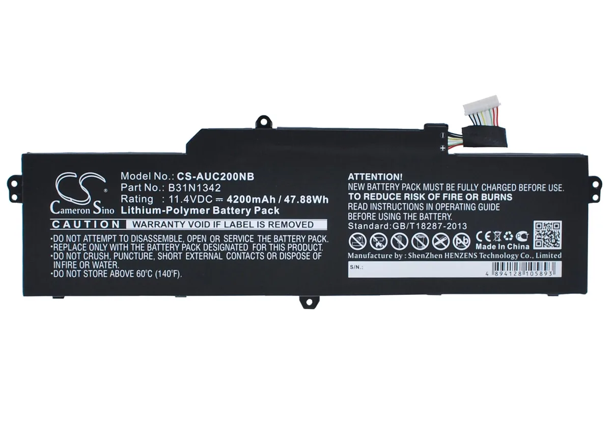 Cameron &amp; Co Cameron &amp; Co DS-CS-AUC200NB 11.4V 4200mAh Li-Polymer laptop battery — product photo