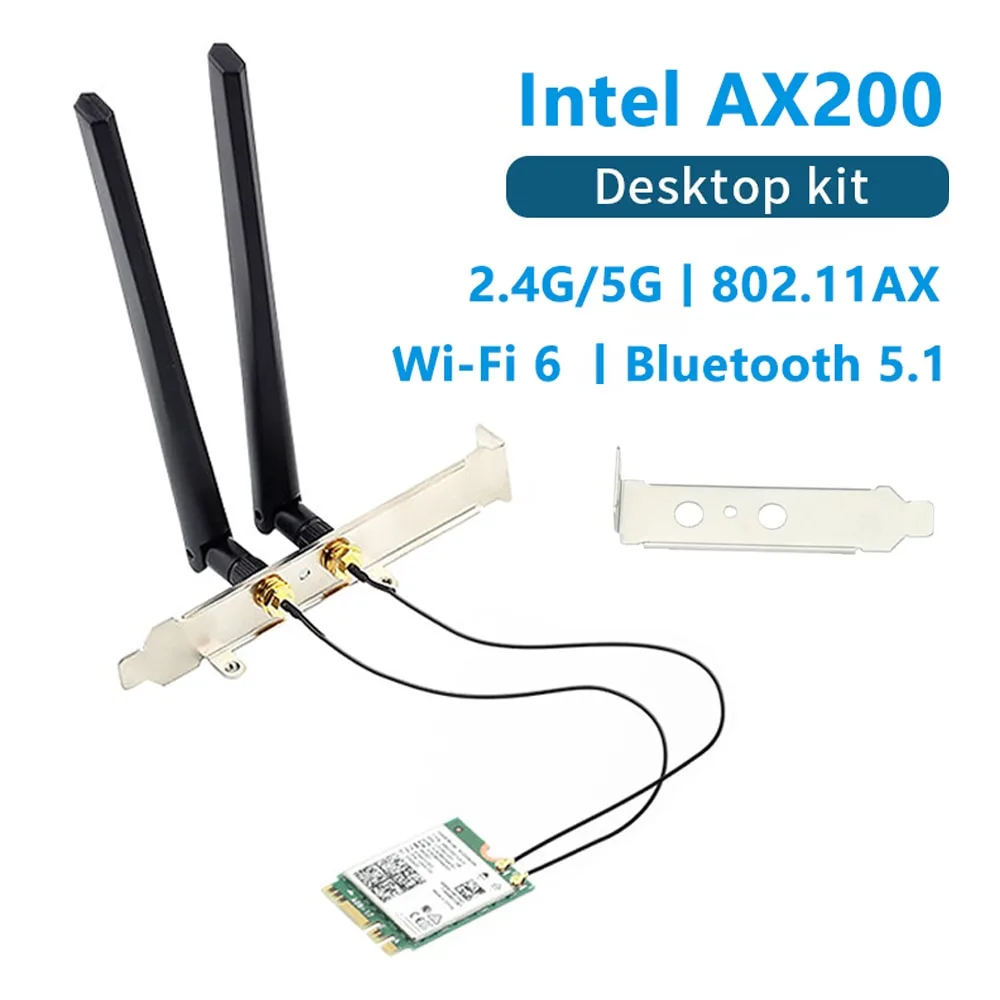 YEPLOOK YEPLOOK AX200 Wi-Fi 6 Bluetooth 5.1 Adapter — product photo