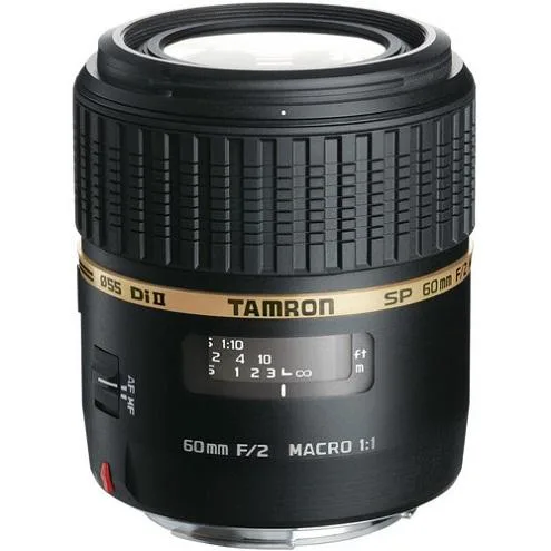 Tamron Tamron SP 60mm f/2 Di II 1:1 Macro Lens Sony A G005S — product photo
