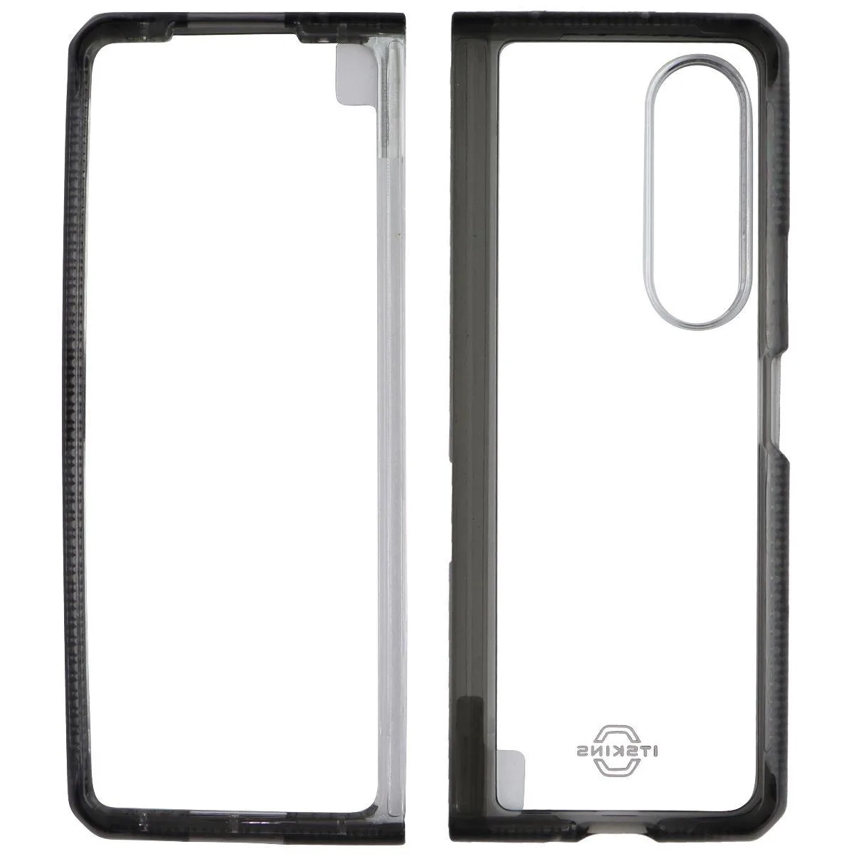 ITSKINS ITSKINS Hybrid R Clear Case Samsung Galaxy Z Fold3 5G Black Transparent — product photo