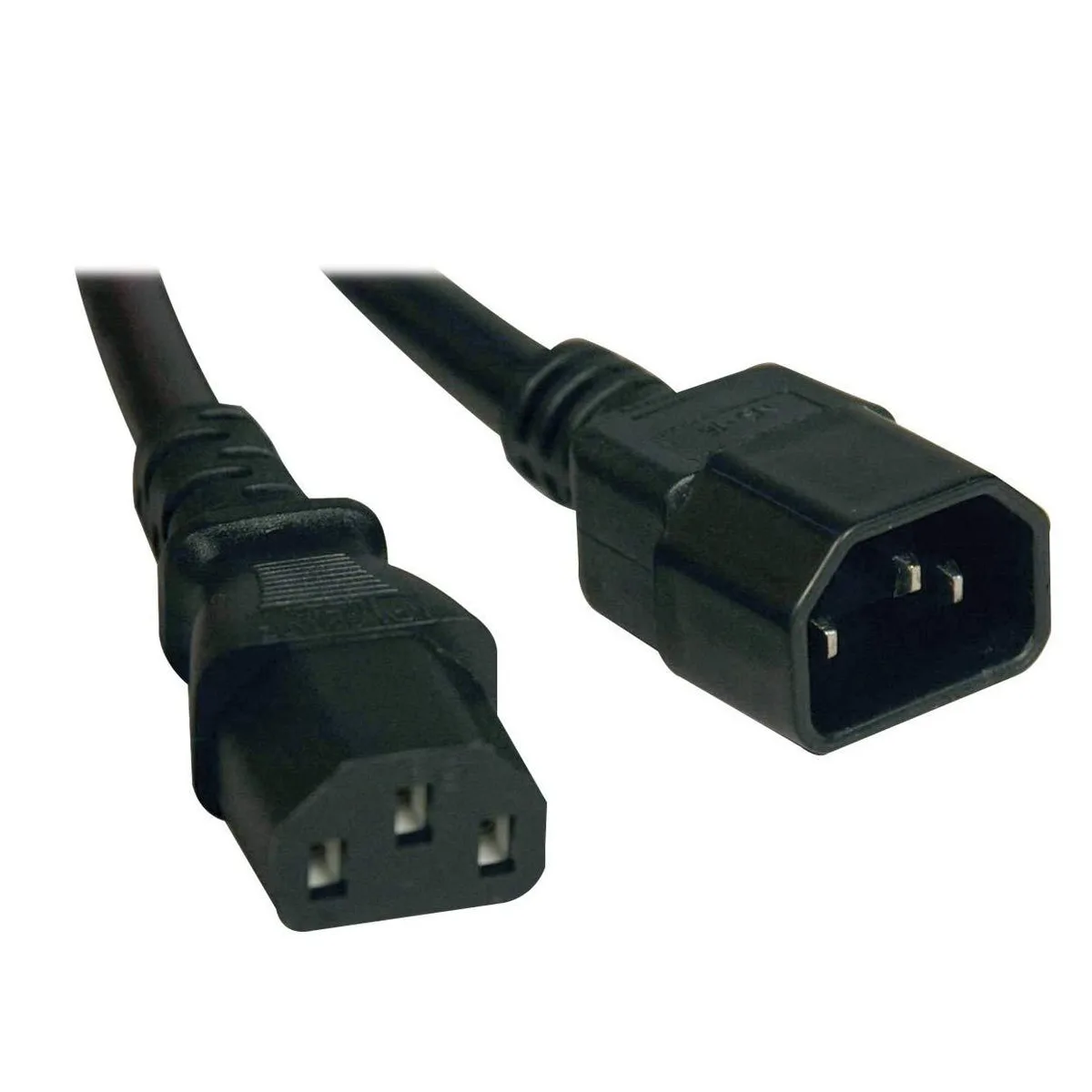 Tripp Lite Tripp Lite P004-004-13A 4ft C14 to C13 16 AWG computer power cord — product photo