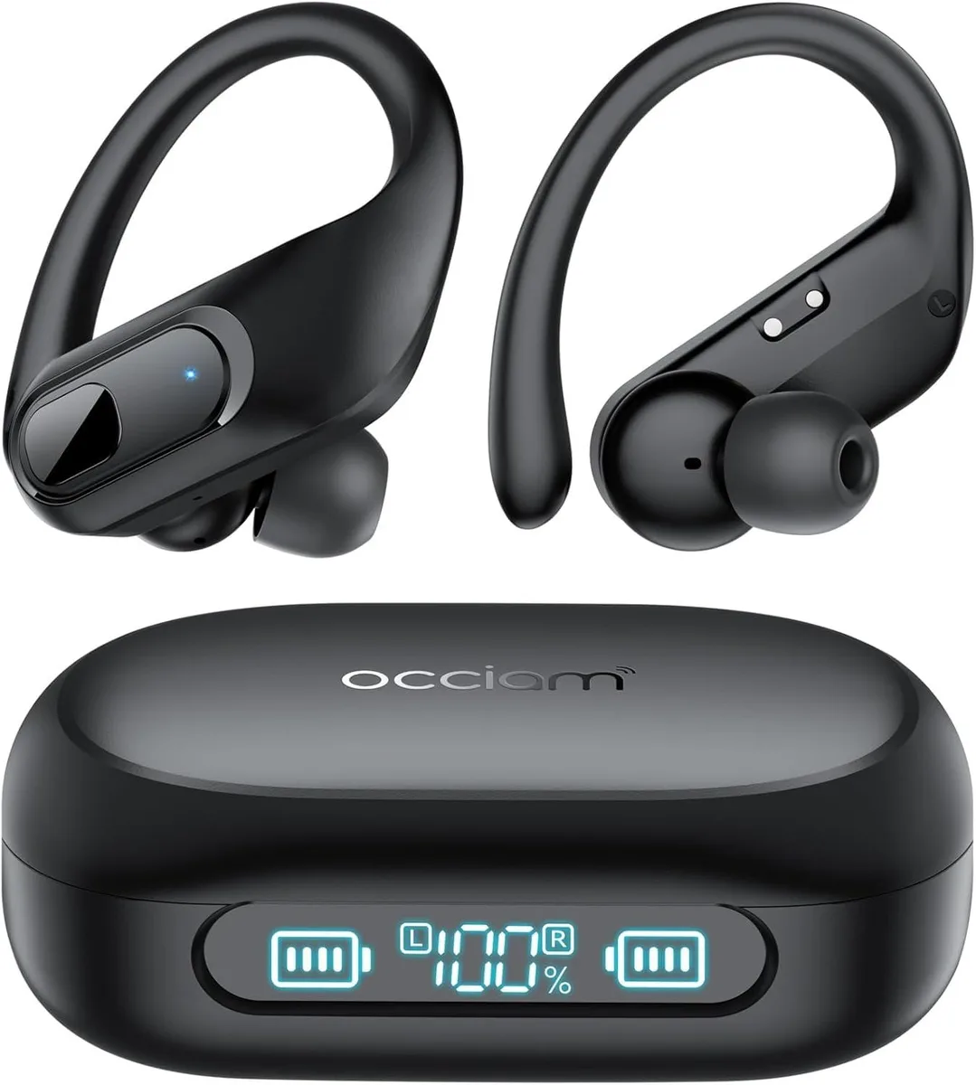 YINGHUA YINGHUA Wireless Earbuds 13mm 96Hrs Playback Black — product photo