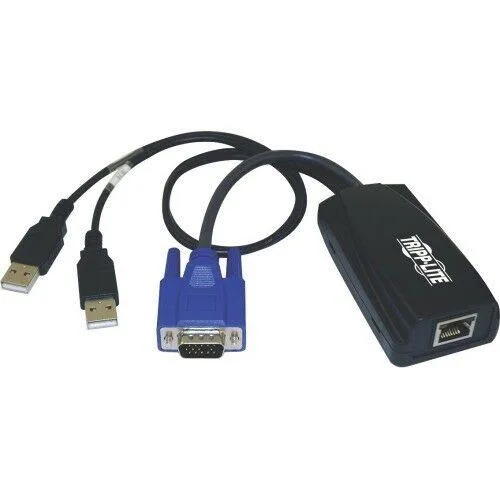 Tripp Lite KVM server interface module with HD15 USB RJ45 ports