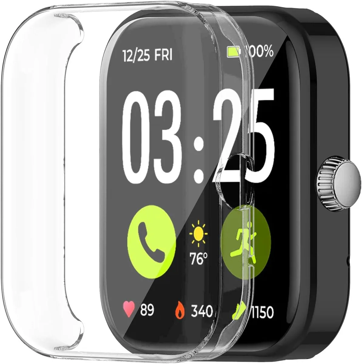 ETEIZU ETEIZU 2 Pack Screen Protector for Spade &amp; Co Health Smartwatch 4 — product photo