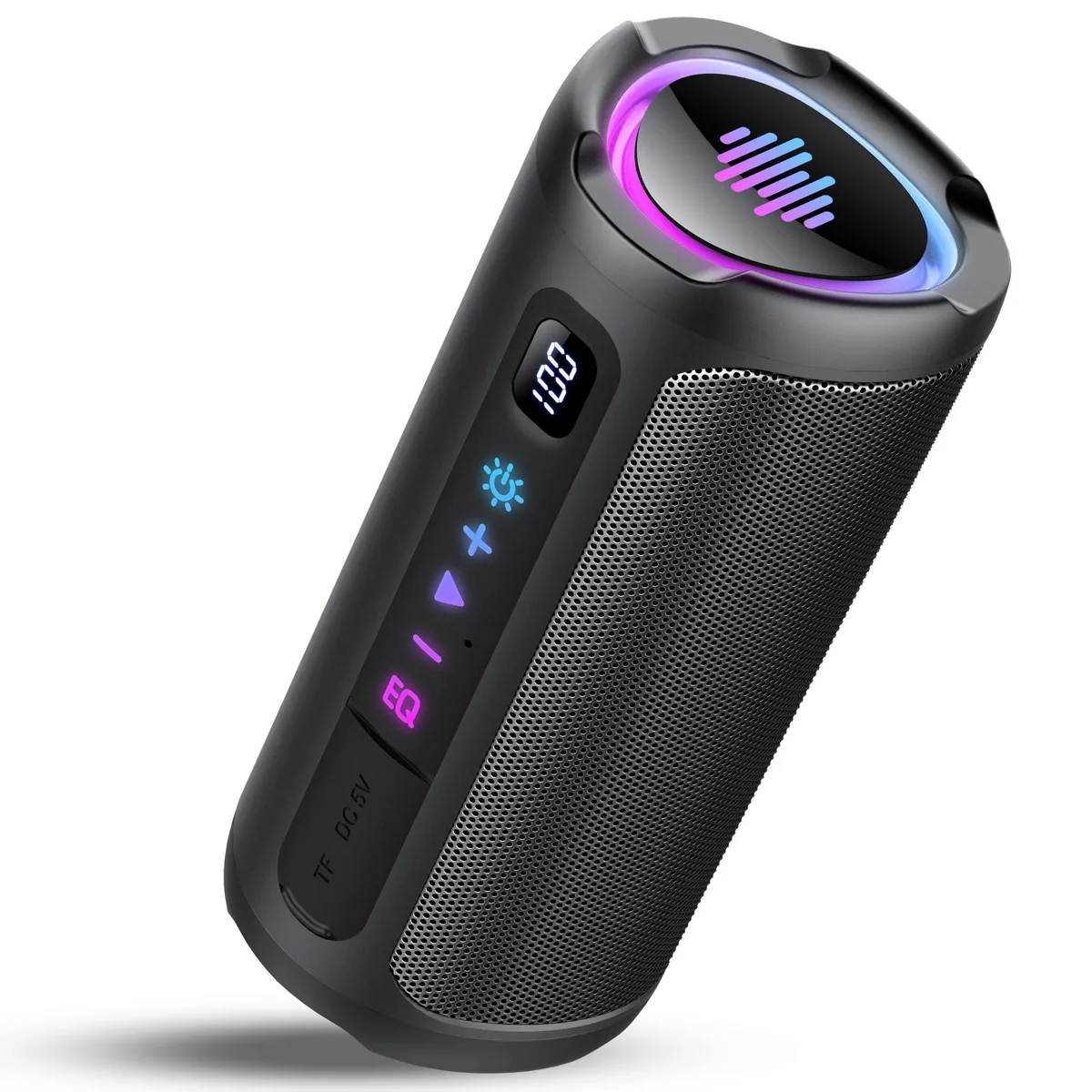  aowoka S15-1-YTUS-BK Portable Speaker Purple Black — product photo