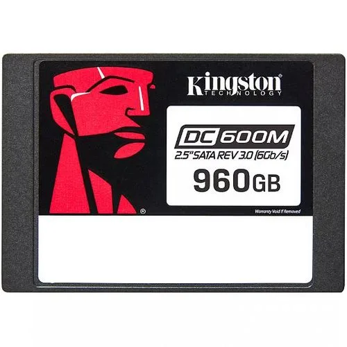 Kingston Technology Corp. Kingston Technology Corp. SEDC600M/960G 960 GB 2.5" SATA enterprise SSD — product photo