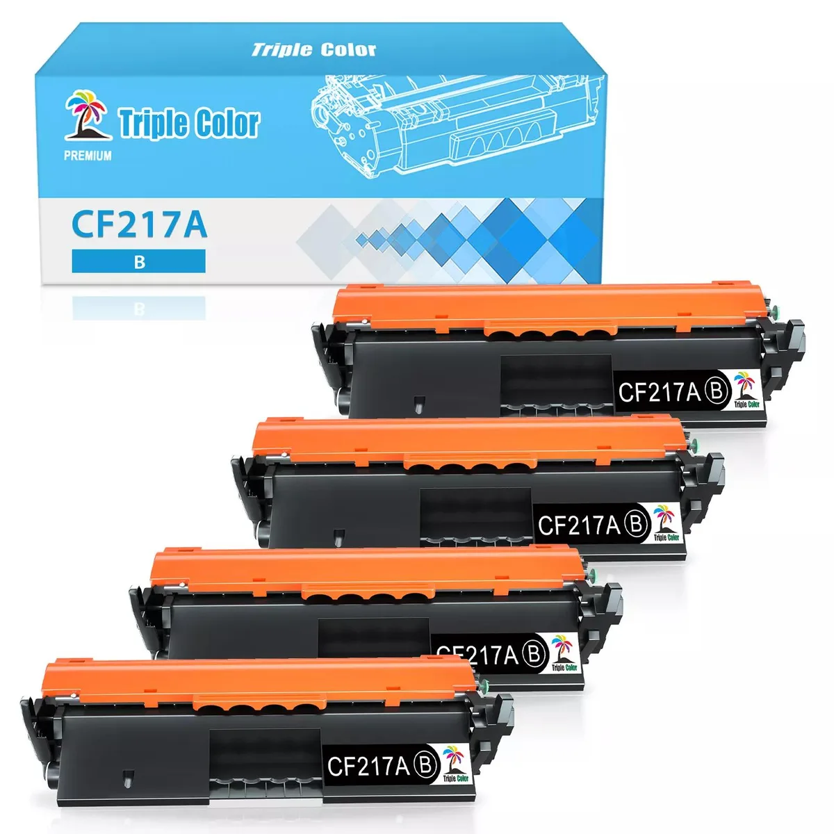 V4ink V4ink CF217A 17A toner cartridge 4-pack black 1600 pages — product photo