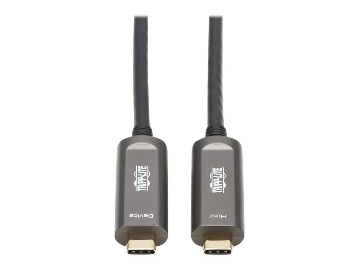 Tripp Lite Tripp Lite U420F-15M-D321 USB-C fibre optic cable 15 m 10 Gbps — product photo