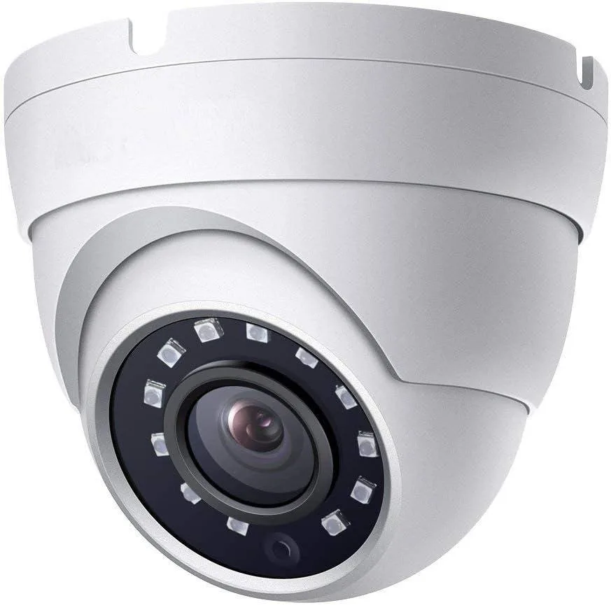 TAURKENAM TAURKENAM 2MP Dome TVI AHD CVI 2.8mm 100° 65ft IR IP66 cctv camera — product photo
