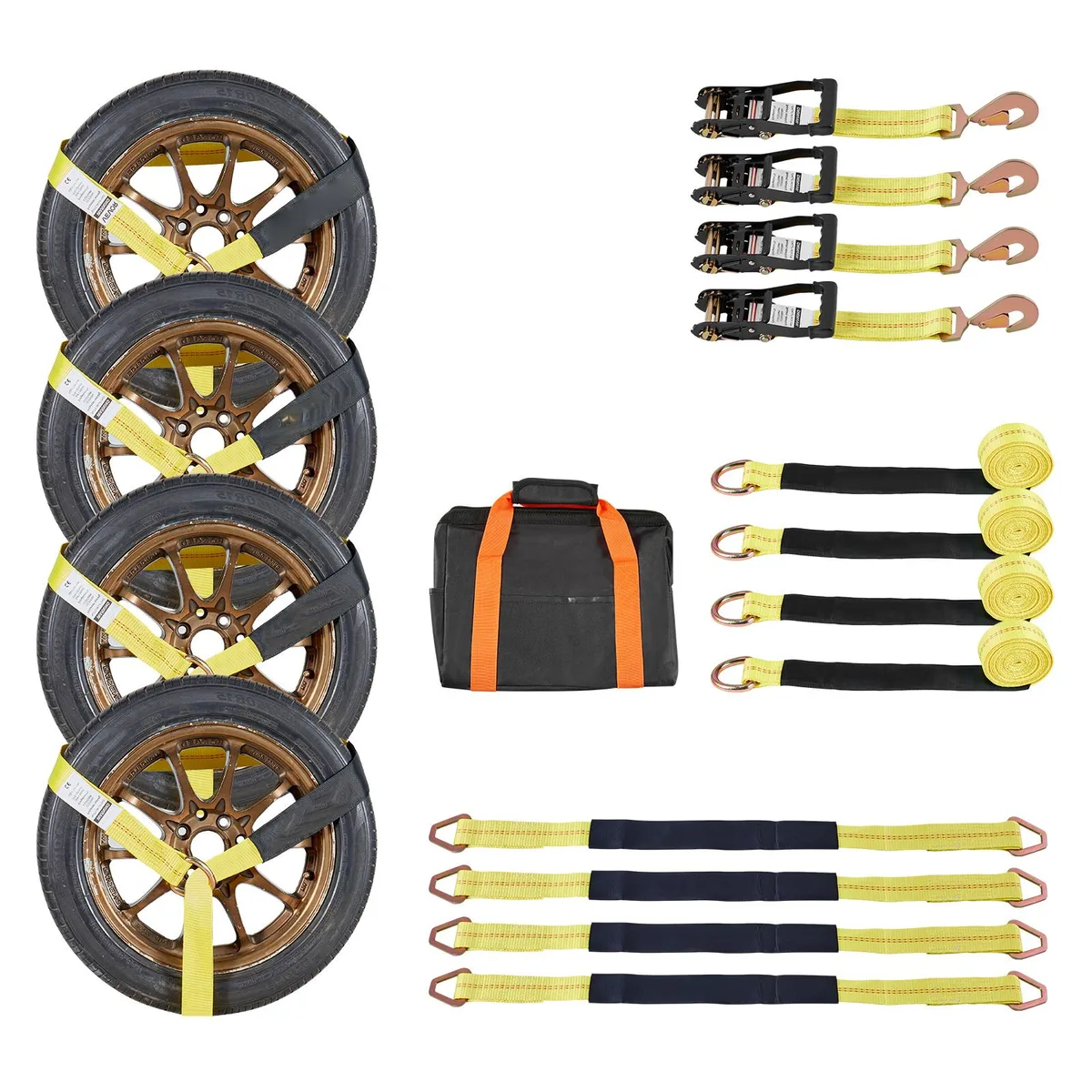 VEVOR VEVOR XM0507 Tire-Style Tie-Down Kit 2 in x 144 in 3333 lbs — product photo