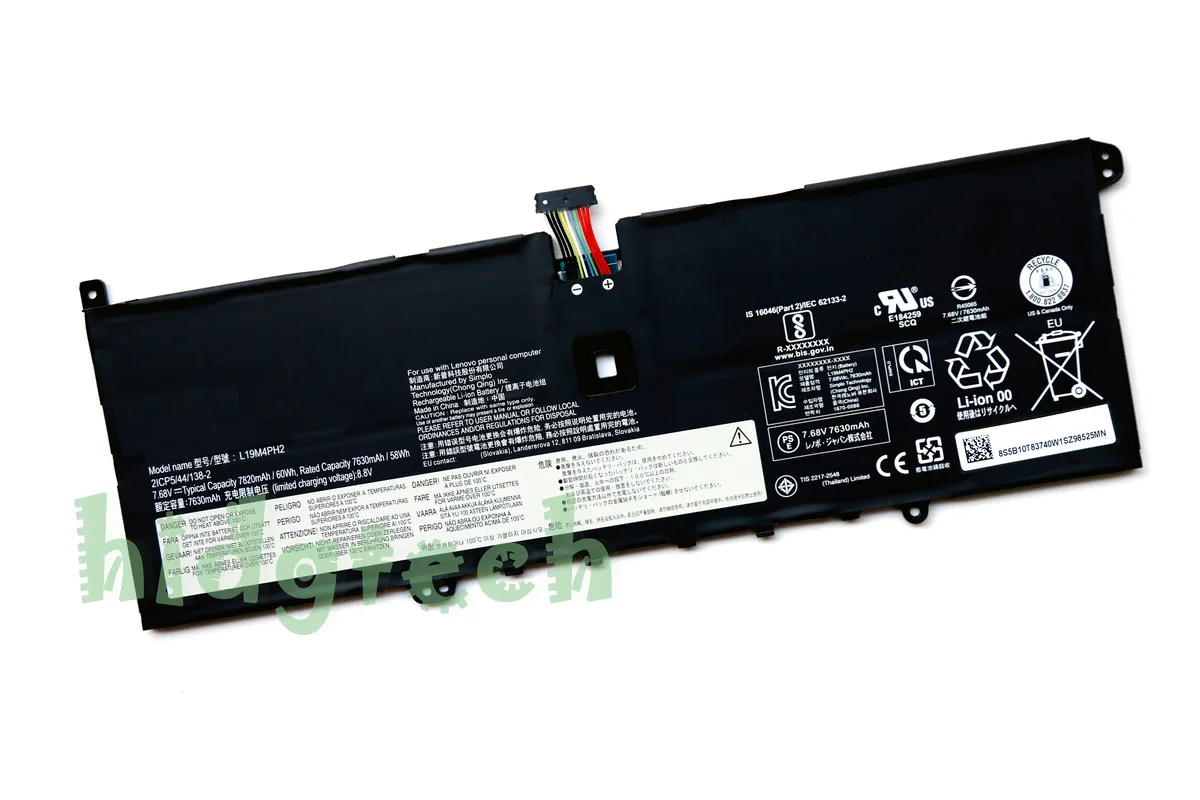 Beisite Beisite L19M4PH2 L19C4PH2 7.68V 60Wh laptop battery — product photo