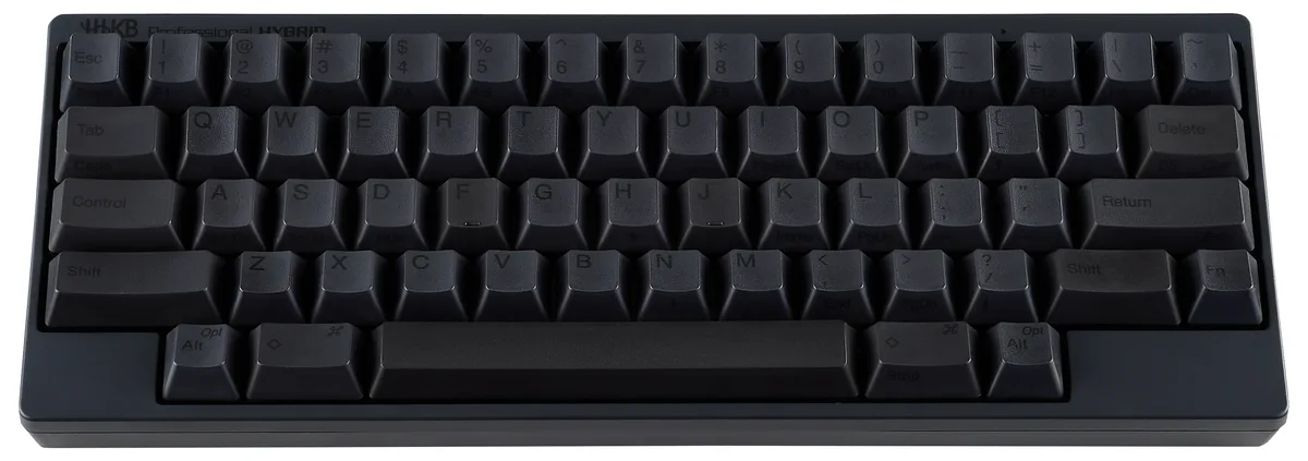 HHKB HHKB CG01000-296601 Professional HYBRID gaming keyboard 60% Topre tactile PBT charcoal — product photo