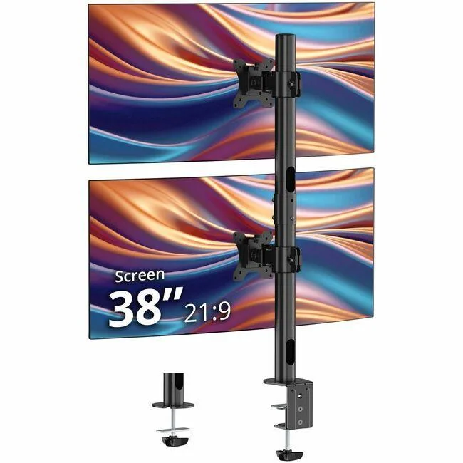 SIIG, Inc SIIG, Inc CE-MT5G11-S1 Dual 38" Stack Monitor Pole Mount tv mount — product photo