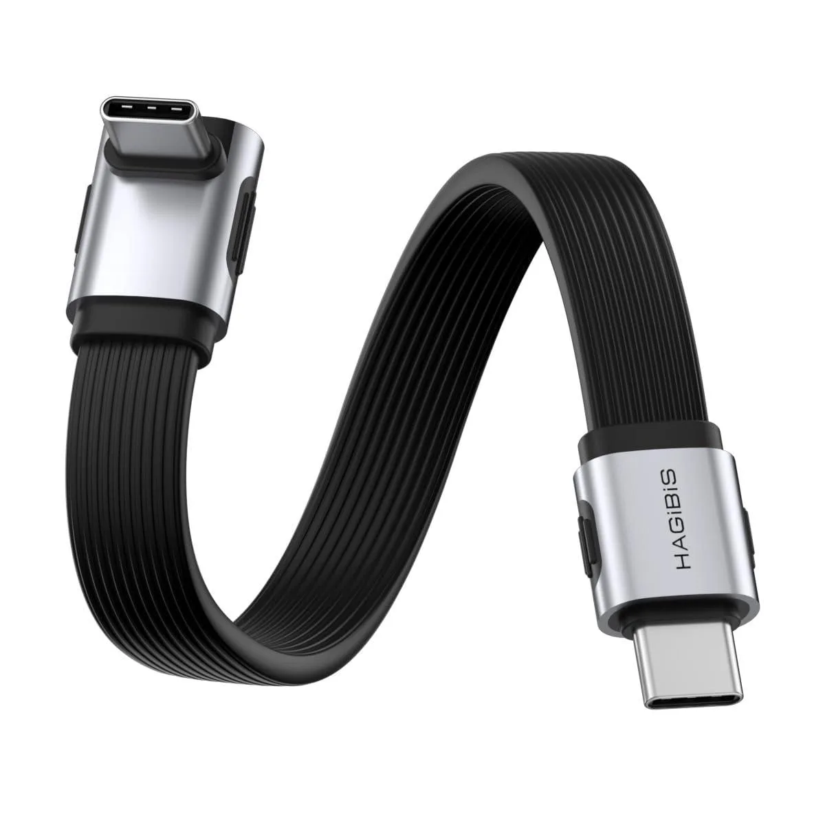Fervit Fervit USB4 Cable 80Gbps 240W 8K 0.3ft Middle 90 Degree — product photo