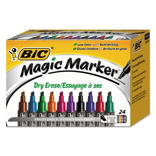 BIC BIC GELITP241-AST Dry Erase Marker Assorted 24 Pack — product photo