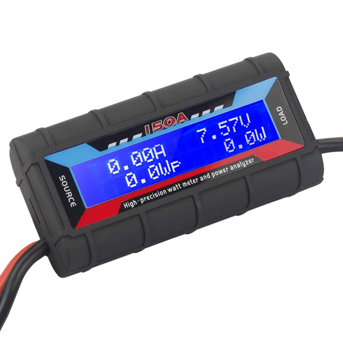 aFe Power 150A 60V DC clamp watt meter with blue backlit LCD display