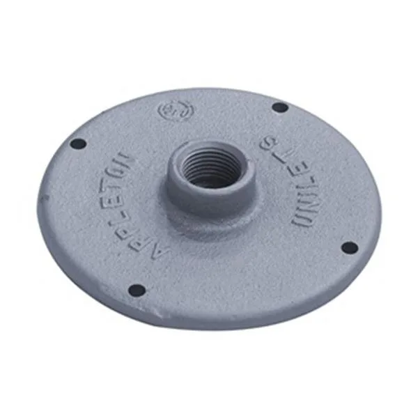 Appleton Century Crofts Appleton Century Crofts JBK-50 Conduit Body Cover 1/2 in Hub — product photo