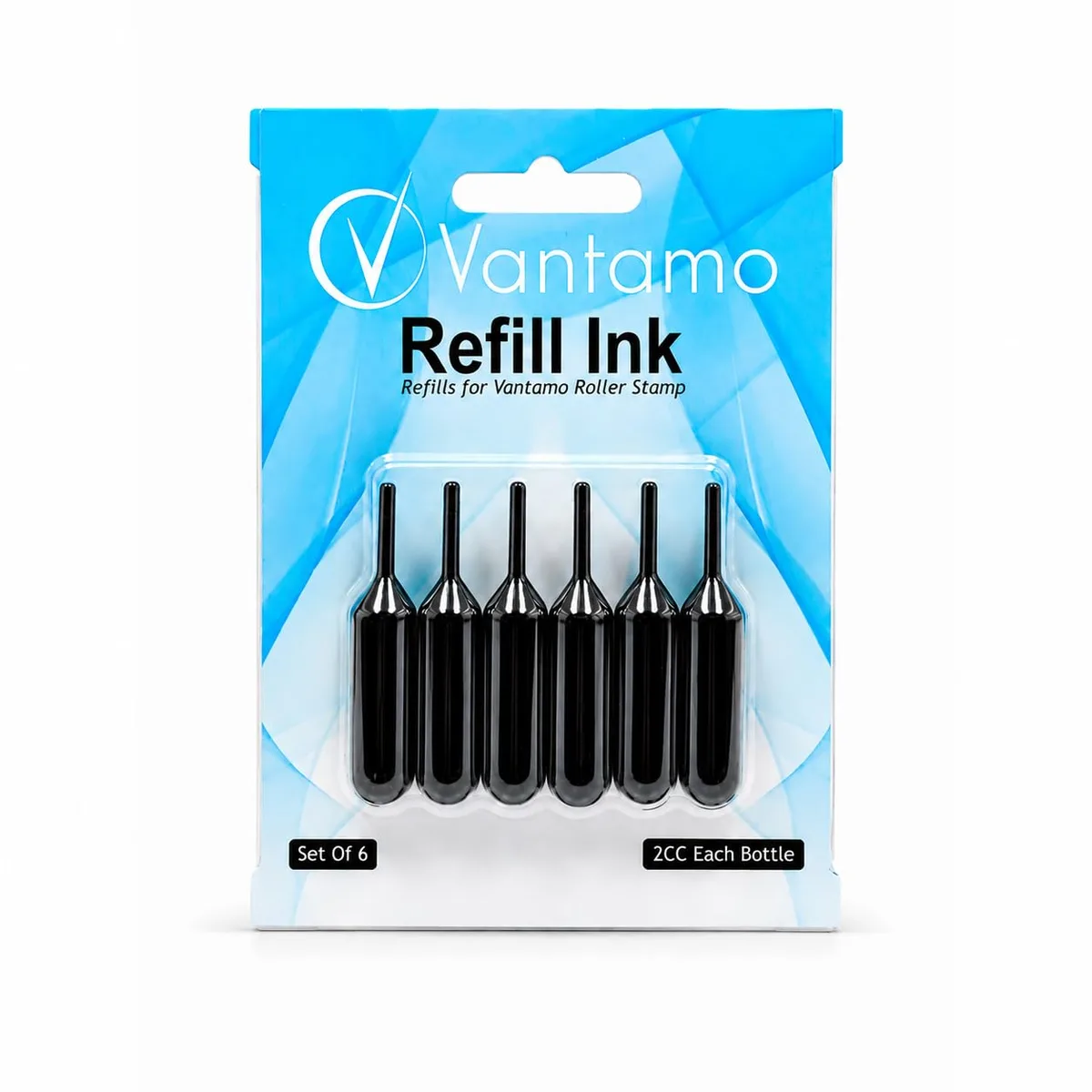  Vantamo Identity Theft Protection Roller Stamp Wide Refills 6 Pack — product photo
