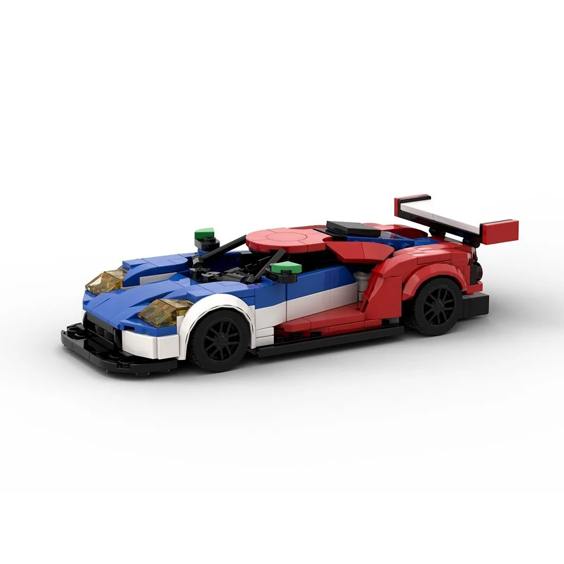 ZITIANYOUBUILD ZITIANYOUBUILD MOC-215282 24-hour endurance sports racing car Building Blocks Set 338PCS — product photo