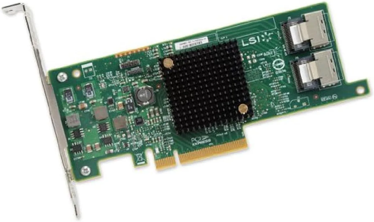 LSI LSI SAS 9207-8i 8Port SAS/SATA 6Gb/s PCIe 3.0 x8 network card — product photo