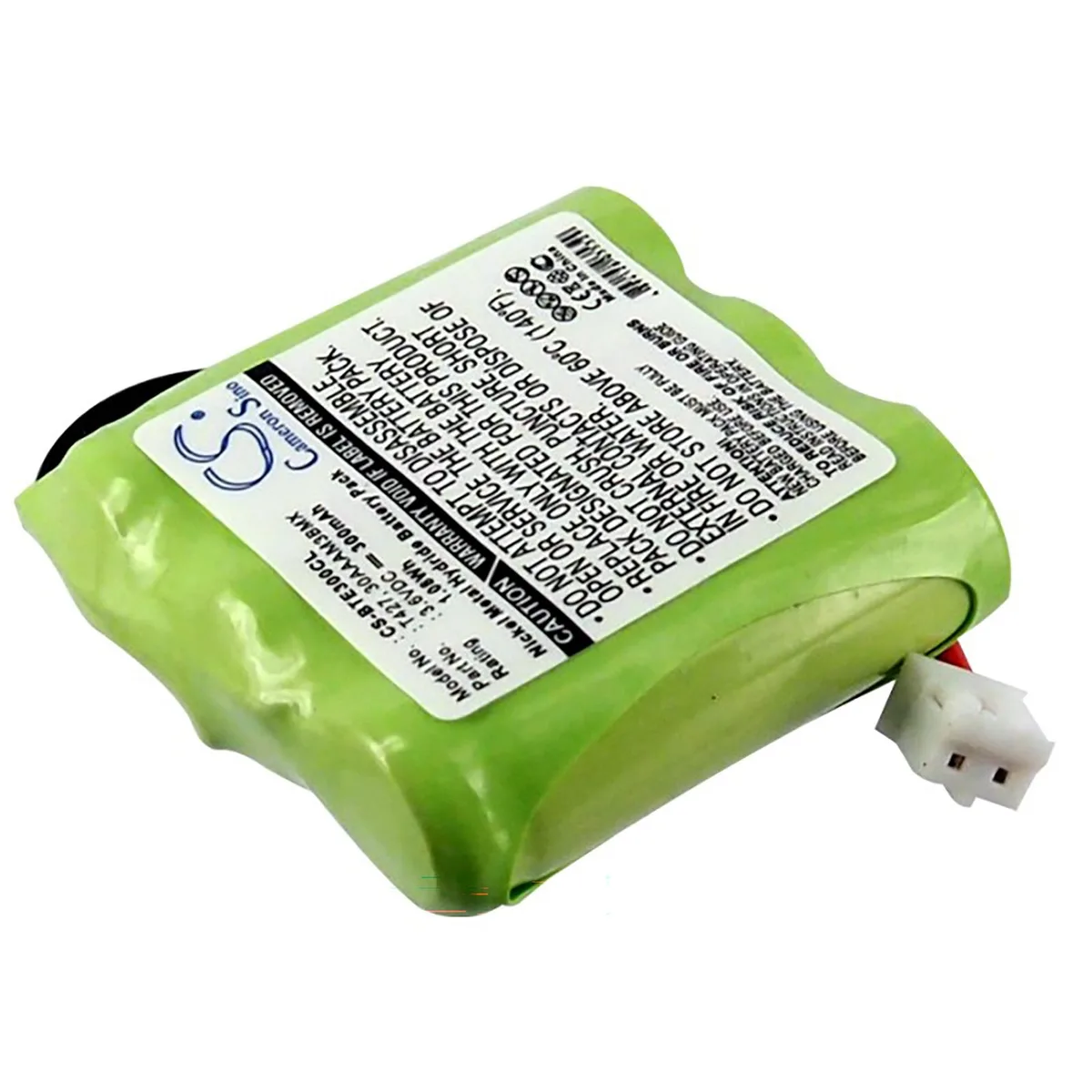 Cameron &amp; Co Cameron &amp; Co DS-CS-BTE300CL telephone battery Ni-MH 3.6V 300mAh green — product photo