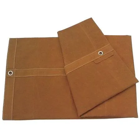Value Brand Value Brand 8 x 10 ft 20 Mil Cotton Canvas Tarp Brown — product photo