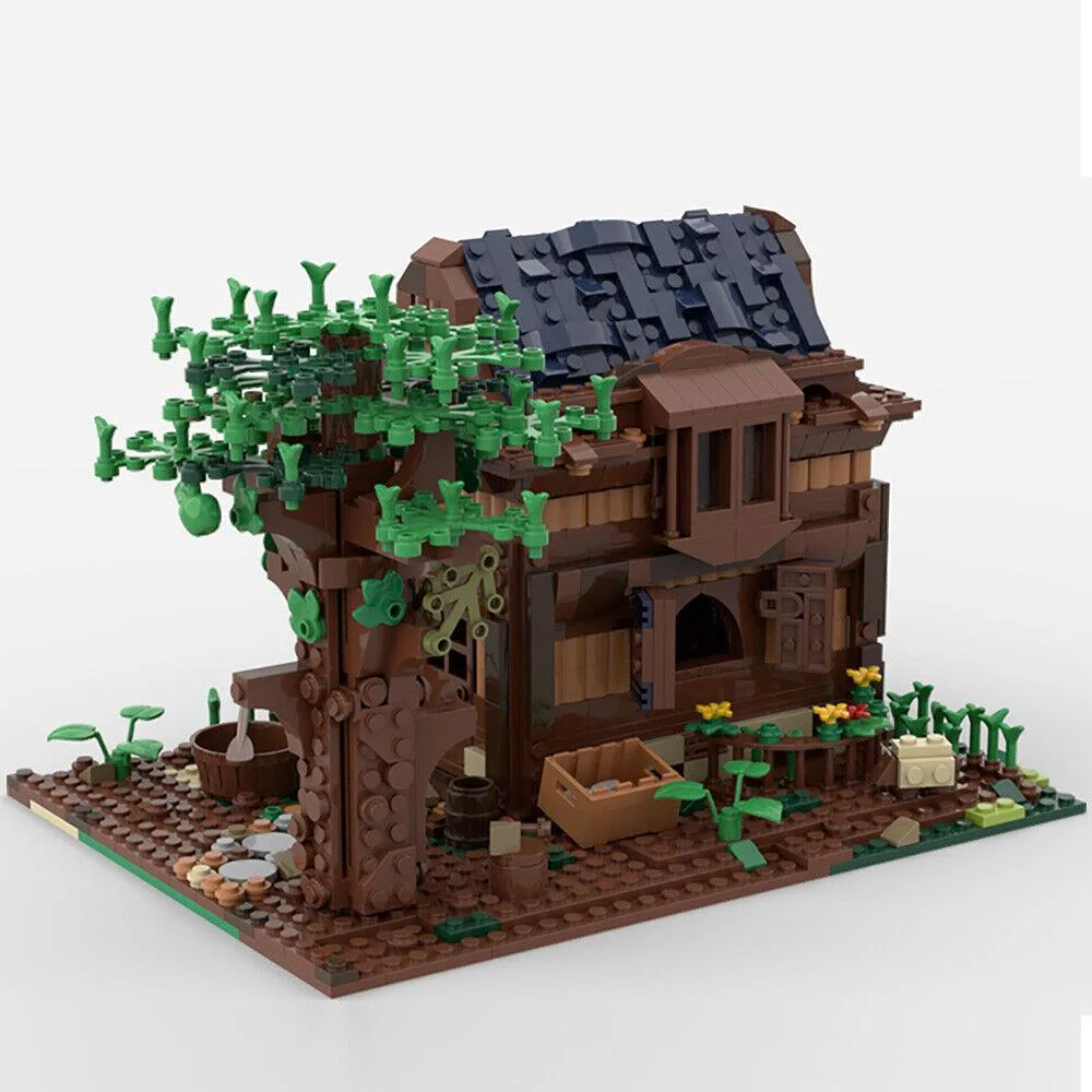 ZITIANYOUBUILD ZITIANYOUBUILD C5467 Modular Building Little House Tree Interior 1141 Parts — product photo