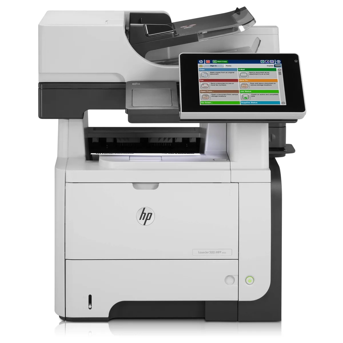 HPE HPE LaserJet Enterprise 500 MFP M525DN monochrome laser printer — product photo